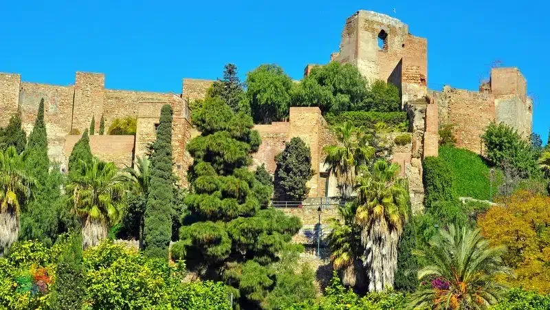 The Alcazaba fortress in Málaga